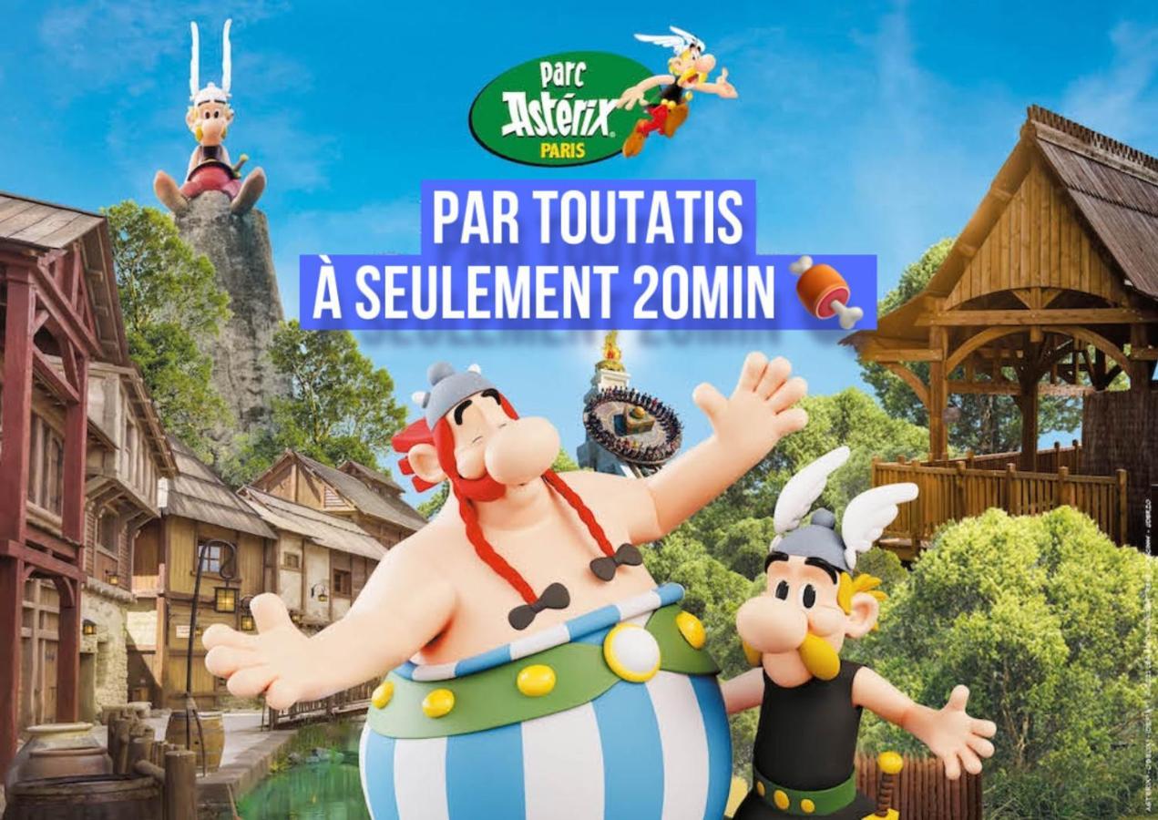 Arnouville-lès-Gonesse Le Joyau Cache - Paris 2024 아파트 외부 사진